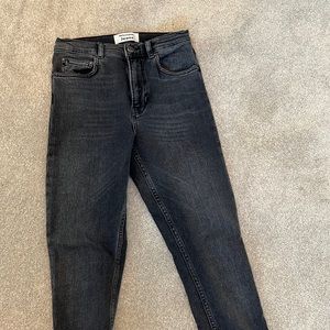 Reformation black skinny jeans